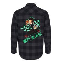 Demon Killer Tanjir0 3 Flannel Shirt | Artistshot