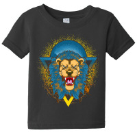 Limited Edition African Zoo Animal Safari Retro Lion Baby Tee | Artistshot