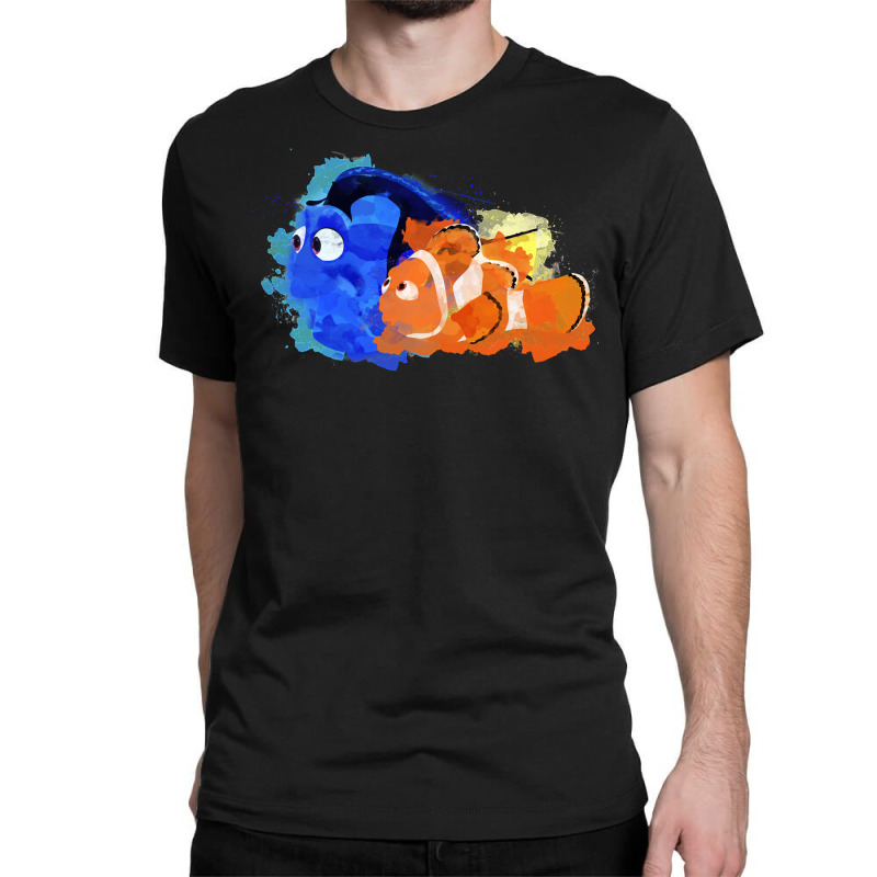 Anniversary Gift Finding Nemo Blue Gifts For Music Fan Classic T-shirt | Artistshot