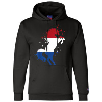 Proud Unicorn Netherlands Roots Holland Dutch Flag T Shirt Champion Hoodie | Artistshot