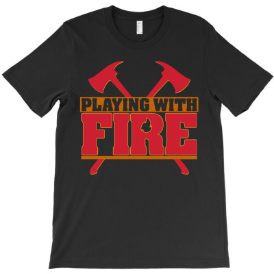 Playing With Fire Movie Logo T-shirt Designed By Cahaya Dian Irawan
