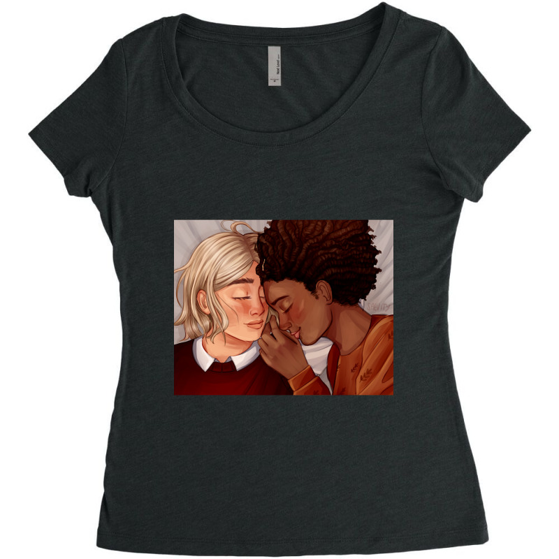 Limited Edition Darcy & Tara Women's Triblend Scoop T-shirt by Sierra Dennis | Artistshot