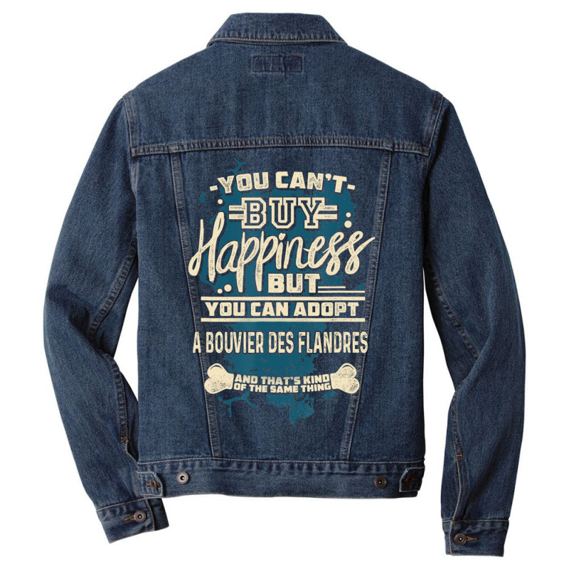 Limited Edition Adopt A Bouvier Des Flandres Rescue Dog Men Denim Jacket by michealyoungerlk01 | Artistshot