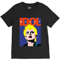 Limited Edition 80s Idol V-neck Tee | Artistshot