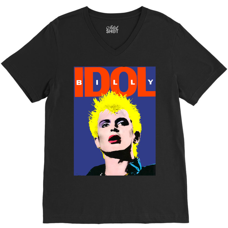 Limited Edition 80s Idol V-Neck Tee by webberkyla | Artistshot