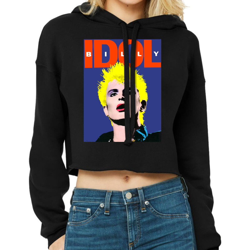 Limited Edition 80s Idol Cropped Hoodie by webberkyla | Artistshot