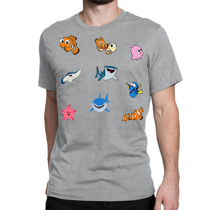 Boy Who Loves Style Finding Finding Nemo Animation Vintage Photography Classic T-shirt | Artistshot