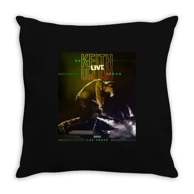 Live Keith Urban Concert At Las Vegas Throw Pillow Designed By Cahayadianirawan