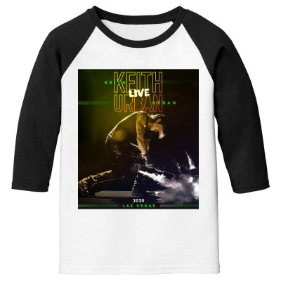 Live Keith Urban Concert At Las Vegas Youth 3/4 Sleeve Designed By Cahayadianirawan