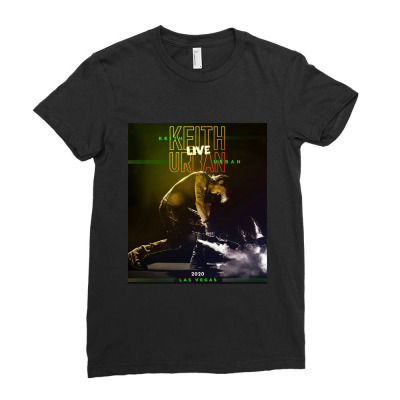 Live Keith Urban Concert At Las Vegas Ladies Fitted T-shirt Designed By Cahayadianirawan