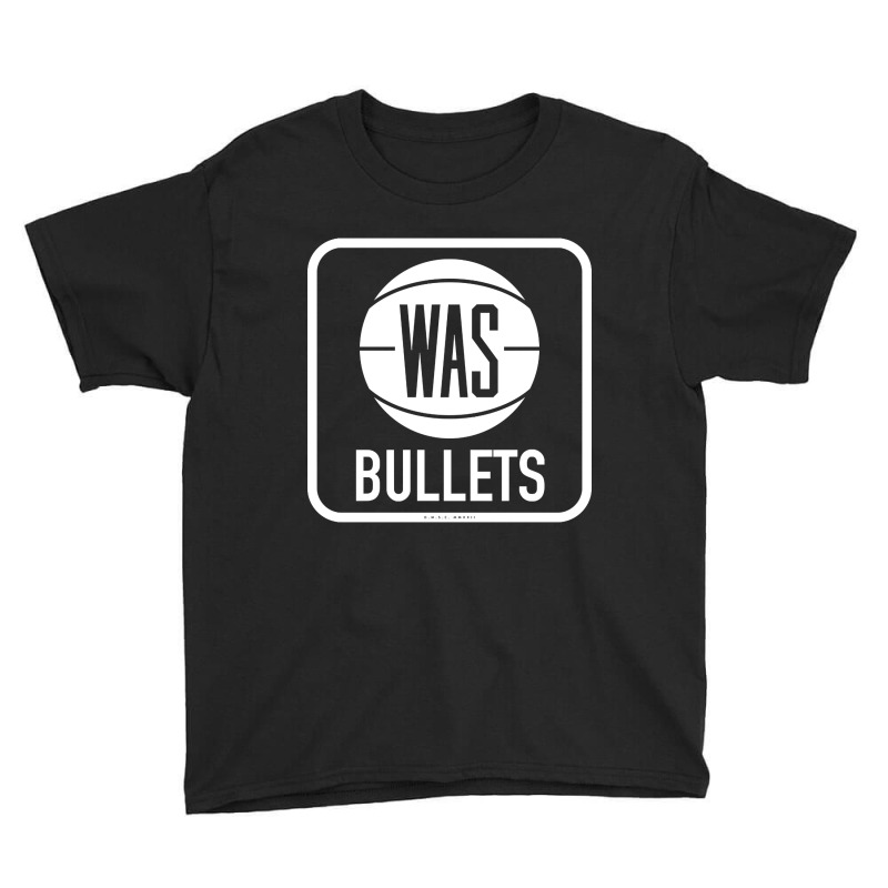 Trending Vintage 70's-styled Basketball Decal - Washington Bullets (wh Youth Tee by greggjvandervor | Artistshot