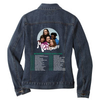 Metronomy Metronomy Forever Tour Dates Ladies Denim Jacket | Artistshot