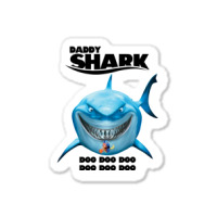 Daddy Shark   Finding Nemo Sticker | Artistshot