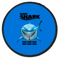 Daddy Shark   Finding Nemo Round Patch | Artistshot