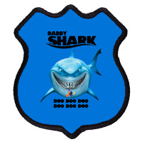 Daddy Shark   Finding Nemo Shield Patch | Artistshot