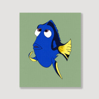 Dory  Finding Nemo Portrait Canvas Print | Artistshot