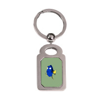 Dory  Finding Nemo Silver Rectangle Keychain | Artistshot