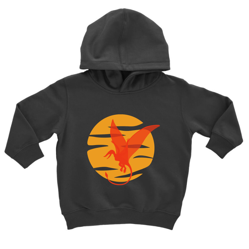 Hot Trend Flying Pterosaur Toddler Hoodie | Artistshot