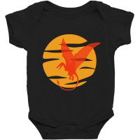 Hot Trend Flying Pterosaur Baby Bodysuit | Artistshot