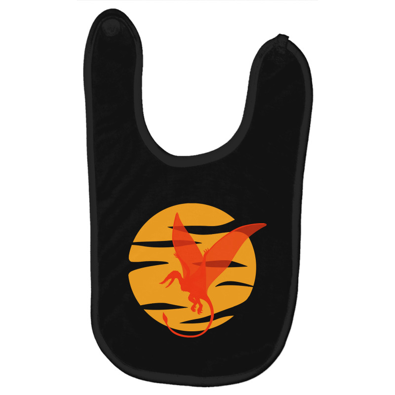 Hot Trend Flying Pterosaur Baby Bibs | Artistshot