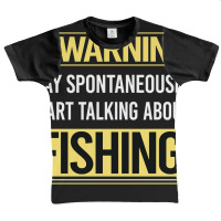 Hot Trend Warning About Fishing Graphic Youth T-shirt | Artistshot