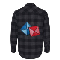 Trending Blue Red Paper Squares Game - Train Station Salesman Korean S Flannel Shirt | Artistshot