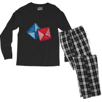 Trending Blue Red Paper Squares Game - Train Station Salesman Korean S Men's Long Sleeve Pajama Set | Artistshot