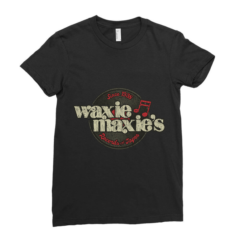 Limited Edition Waxie Maxie's Records & Tapes 1938 Ladies Fitted T-Shirt by greggjvandervor | Artistshot