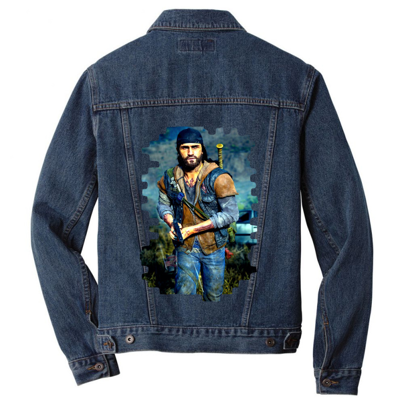 For Mens Womens Days Gone Game Limited Series 10 Run With The Hunted Men Denim Jacket by KelliBrimner | Artistshot