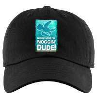 Finding Nemo Cartoon   Gimme Some Fin Noggin Dude Kids Cap | Artistshot