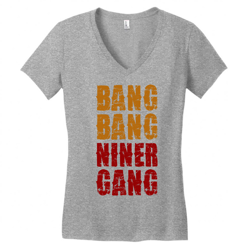 Bang Bang Niner Gang Football T-Shirt by Artistshot