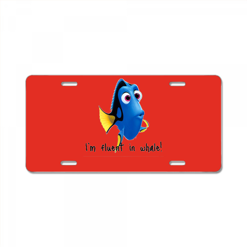 Finding Nemo Dory License Plate | Artistshot