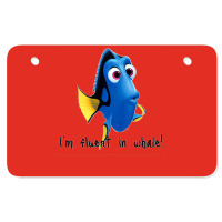 Finding Nemo Dory Atv License Plate | Artistshot