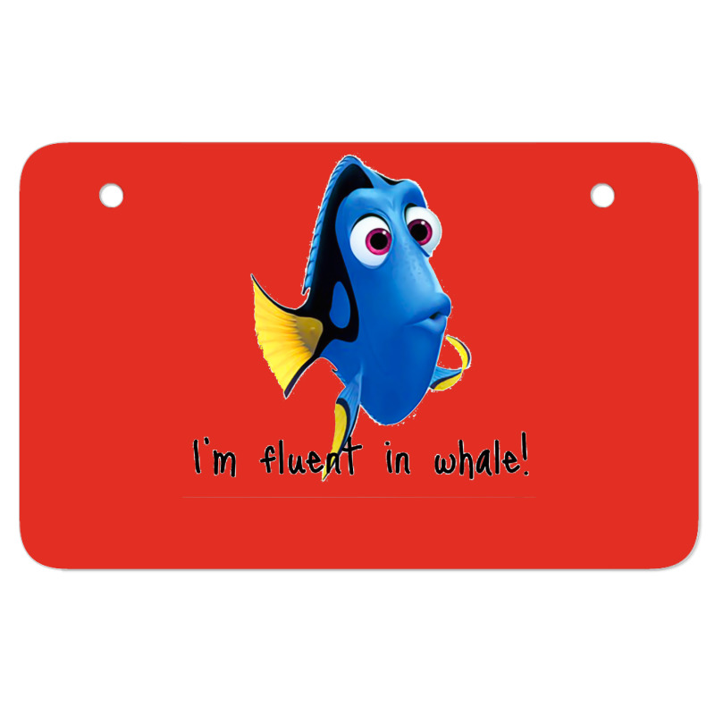 Finding Nemo Dory Atv License Plate | Artistshot