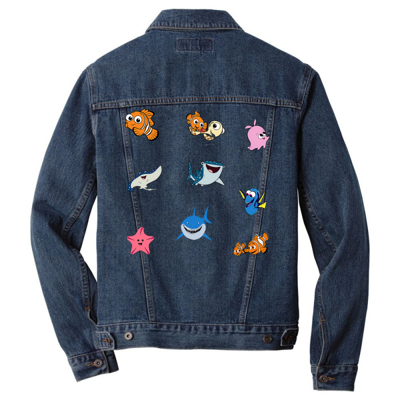 Finding Nemo Finding Nemo Animation Men Denim Jacket | Artistshot