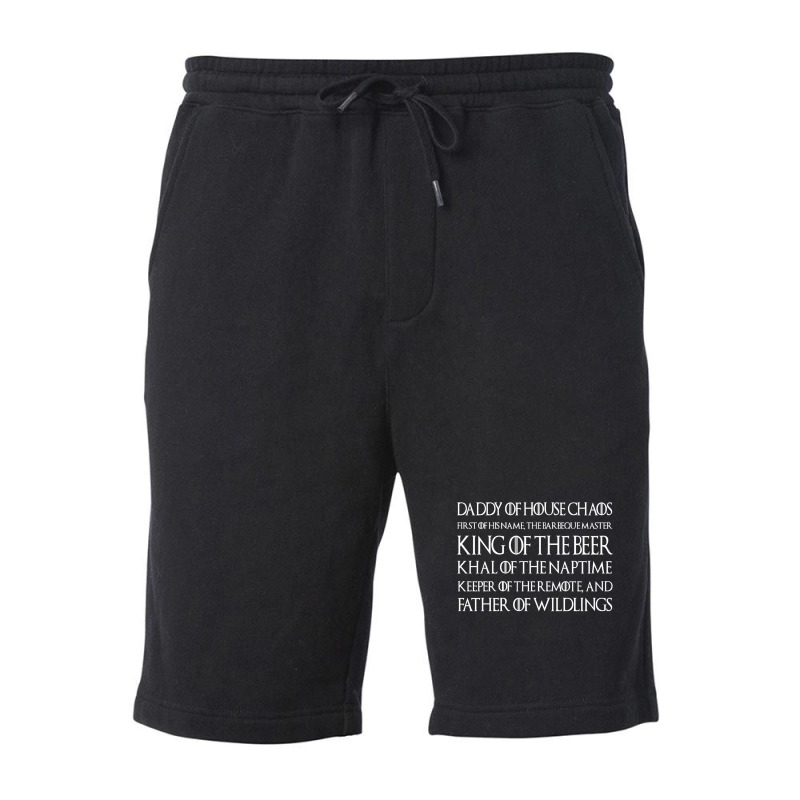 Trending Daddy Of House Chaos Fleece Short | Artistshot