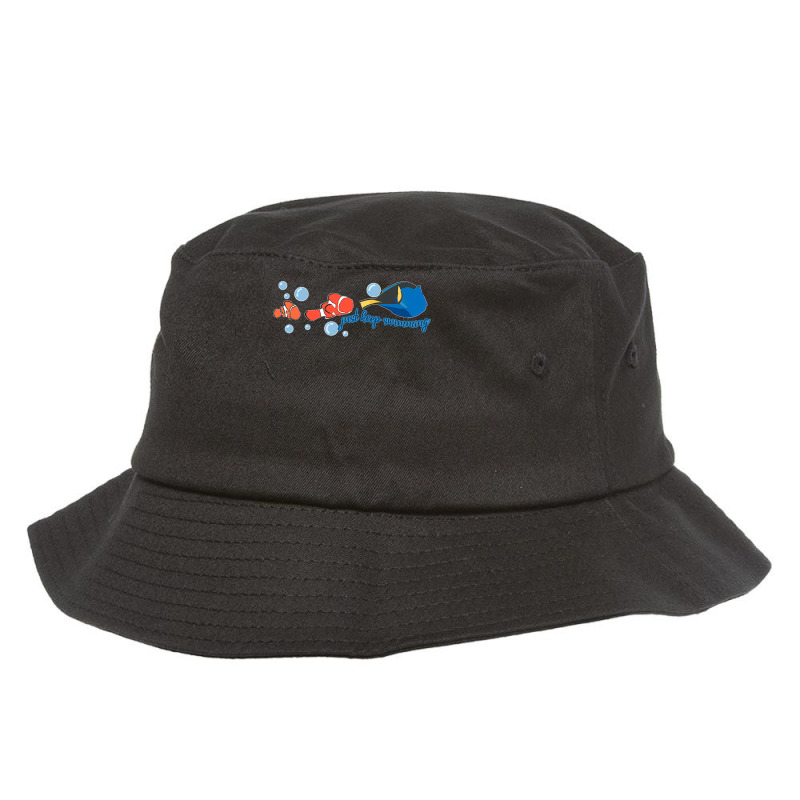 Finding Nemo Just Keep Swimming Finding Nemo Bucket Hat | Artistshot