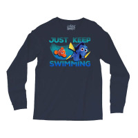 Finding Nemo Just Keep Swimming Funny Nemo And Dory Unisex Tee Adult T Long Sleeve Shirts | Artistshot