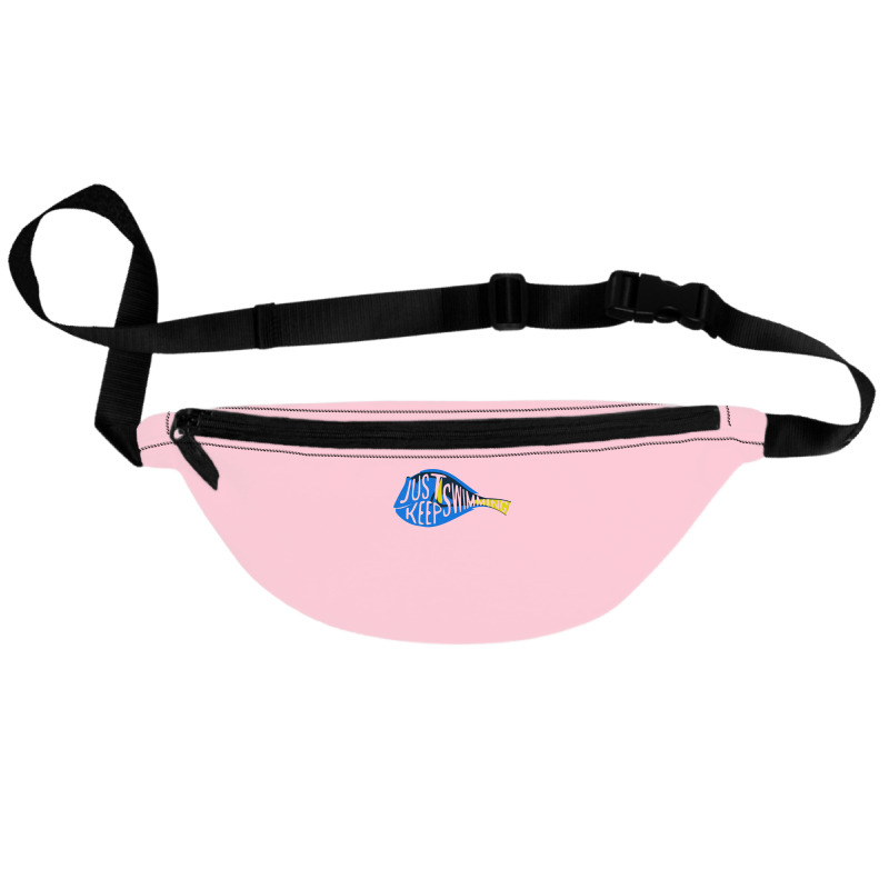 Finding Nemo Just Keep Swimming Sticker Fanny Pack | Artistshot