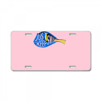 Finding Nemo Just Keep Swimming Sticker License Plate | Artistshot