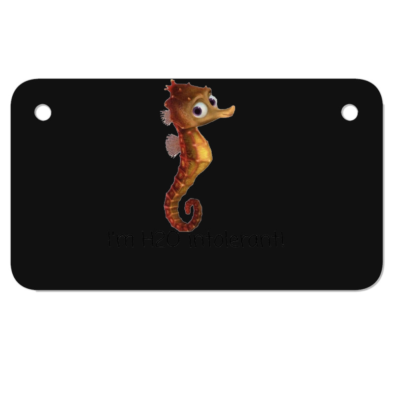 Finding Nemo Sheldon Motorcycle License Plate | Artistshot