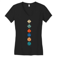 Hot Trend Rpg Fantasy Dm Funny Roleplaying D20 Dice Women's V-neck T-shirt | Artistshot