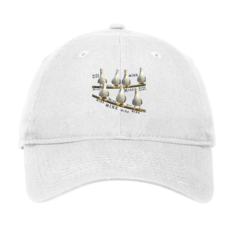 Mine! Seagulls From Finding Nemo Adjustable Cap | Artistshot