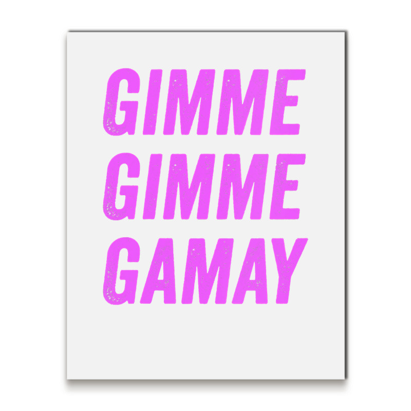 Womens Gamay Noir Gimme Gimme Gamay Cru Beaujolais Wine Collector Vnec Metal Print Vertical | Artistshot