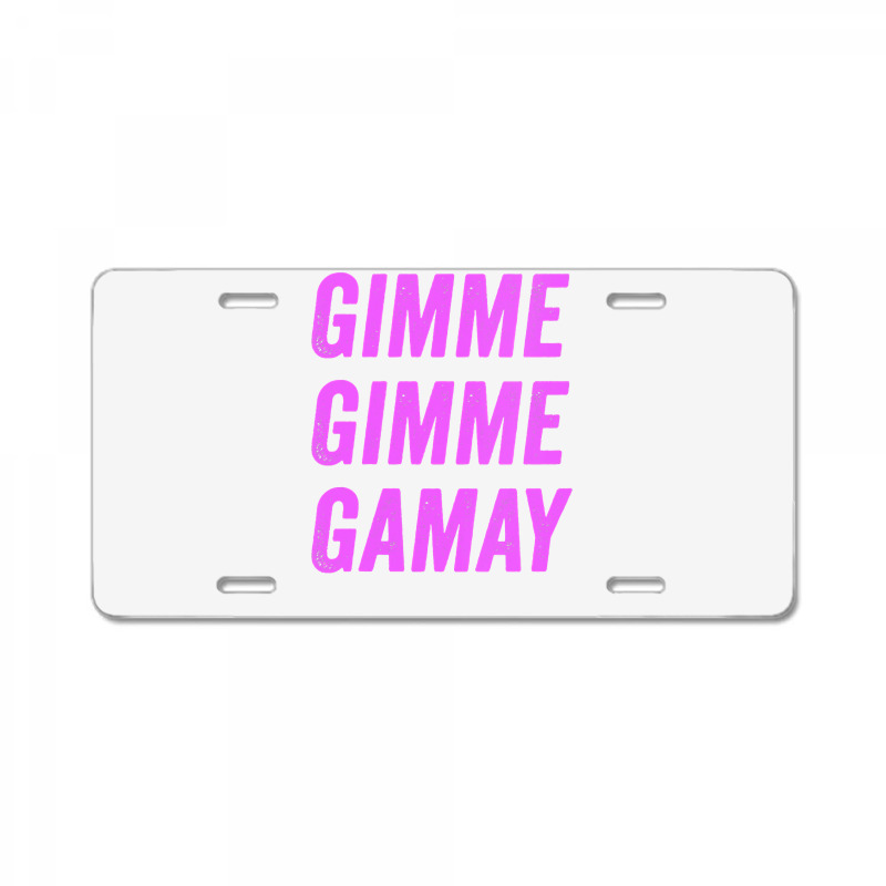 Womens Gamay Noir Gimme Gimme Gamay Cru Beaujolais Wine Collector Vnec License Plate | Artistshot