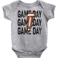 Womens Game Day Football Tee Women American Football Sport Cute Top Baby Bodysuit | Artistshot