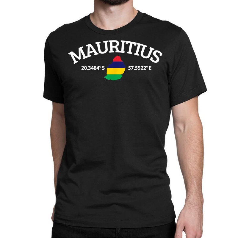 Mauritius Flag Lover T Shirt Classic T-shirt by tousey | Artistshot