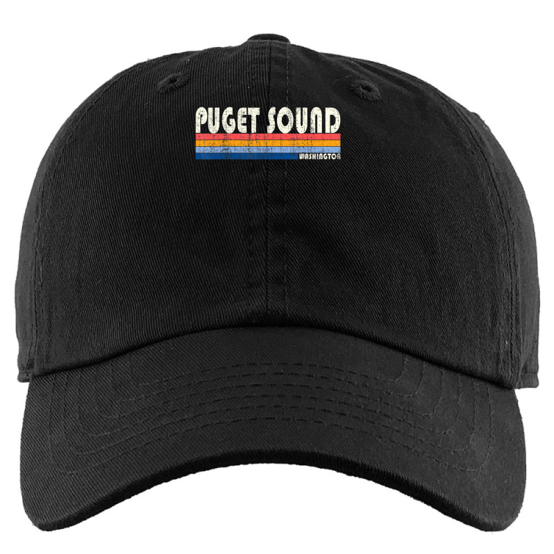 Vintage 70s 80s Style Puget Sound Wa Kids Cap by hongquangd | Artistshot