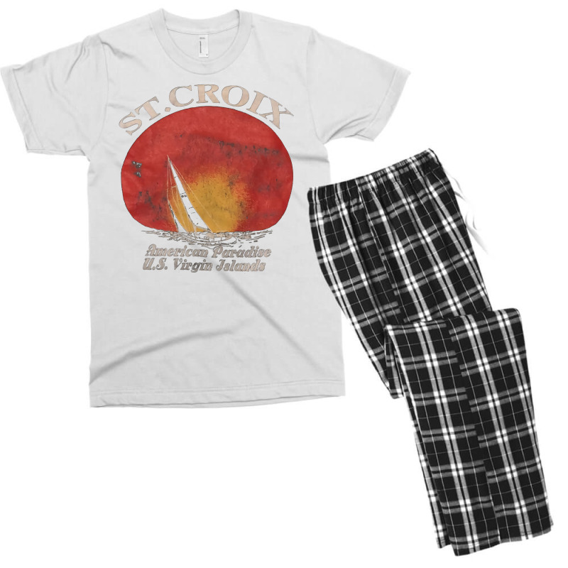 St Croix American Paradise Men's T-shirt Pajama Set by vendraqidas | Artistshot