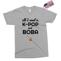 All I Need Is K Pop And Boba Bubble Tea Funny Exclusive T-shirt | Artistshot